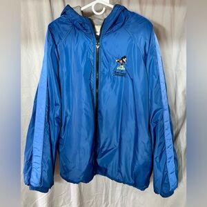 blue reversible Disney collectors society jacket. large
